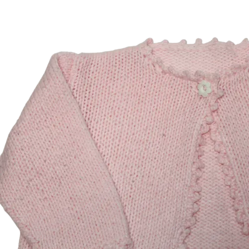 Pink Knit Cardi