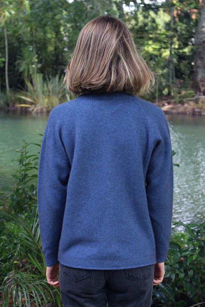 PLAIN BUTTON CARDIGAN