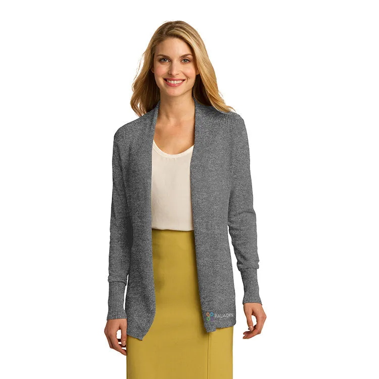Port Authority - Ladies Open Front Cardigan Sweater. LSW289.