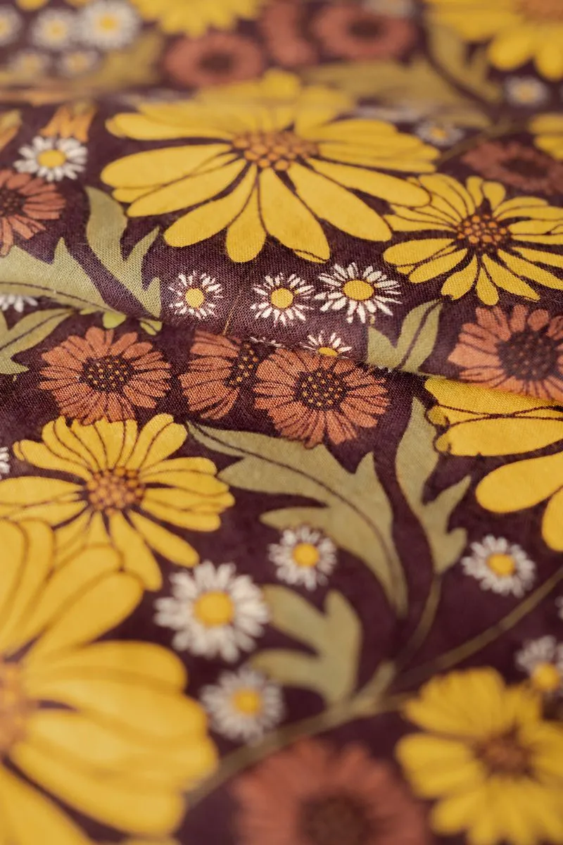 Priya Jacket Corduroy - Cacao & Sunflower