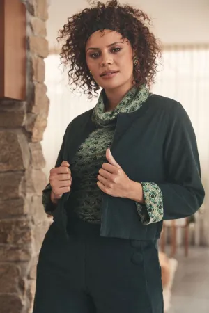 Priya Jacket Corduroy - Emerald