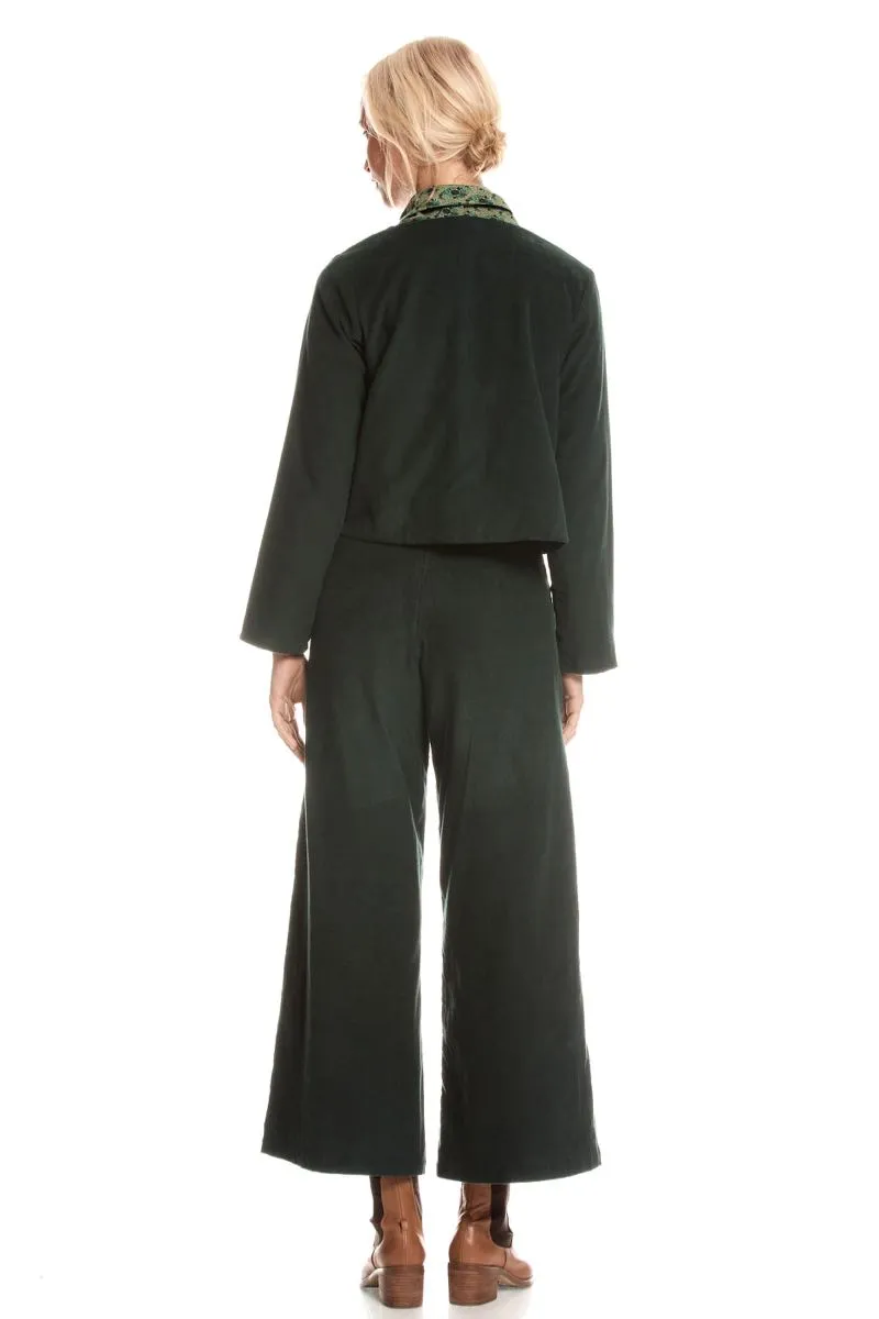 Priya Jacket Corduroy - Emerald