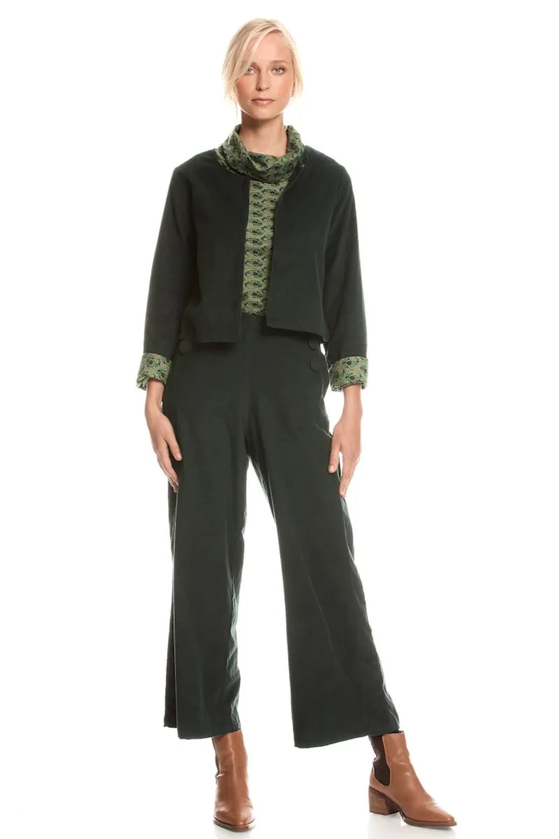 Priya Jacket Corduroy - Emerald