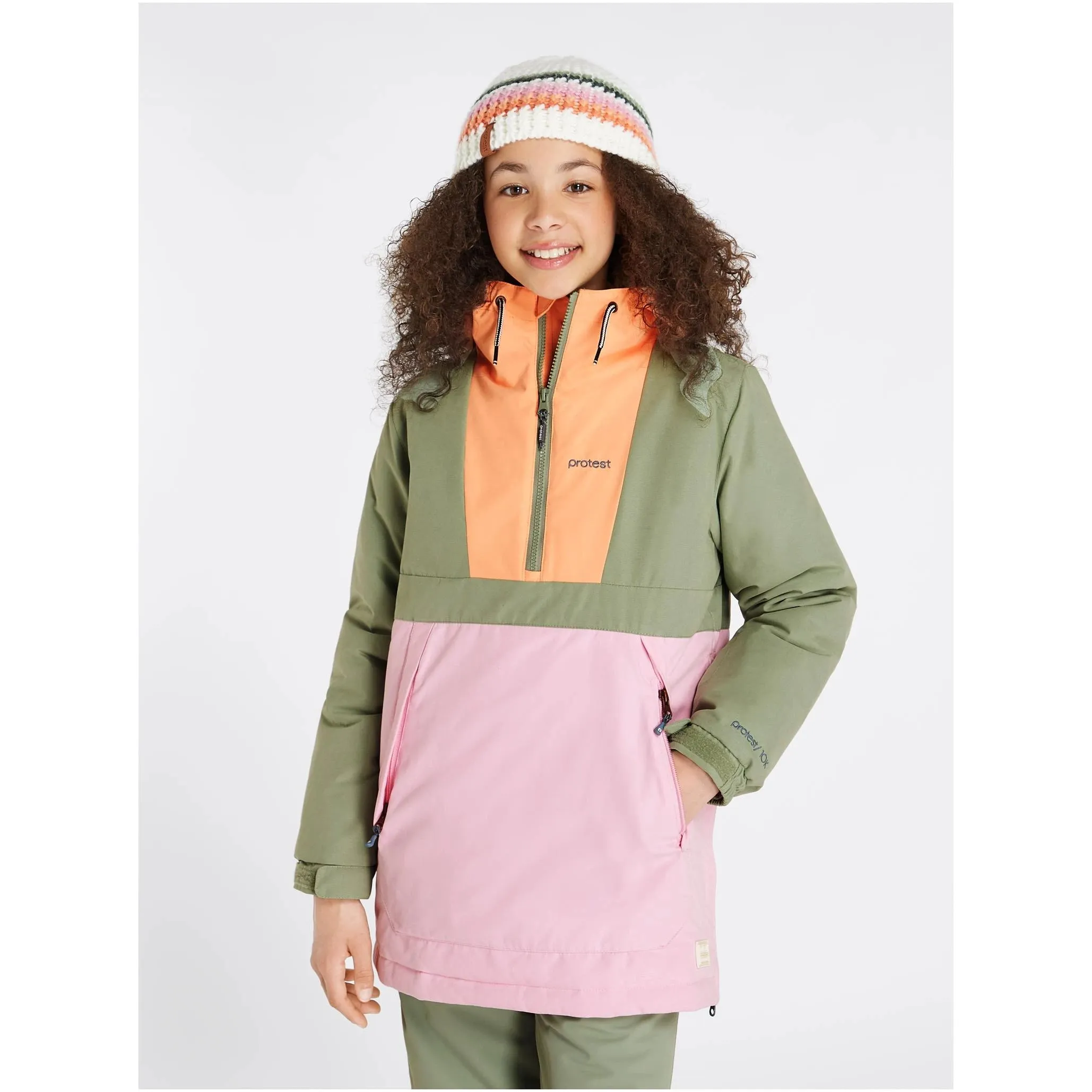 Protest Sennay Jr Anorak Juniper