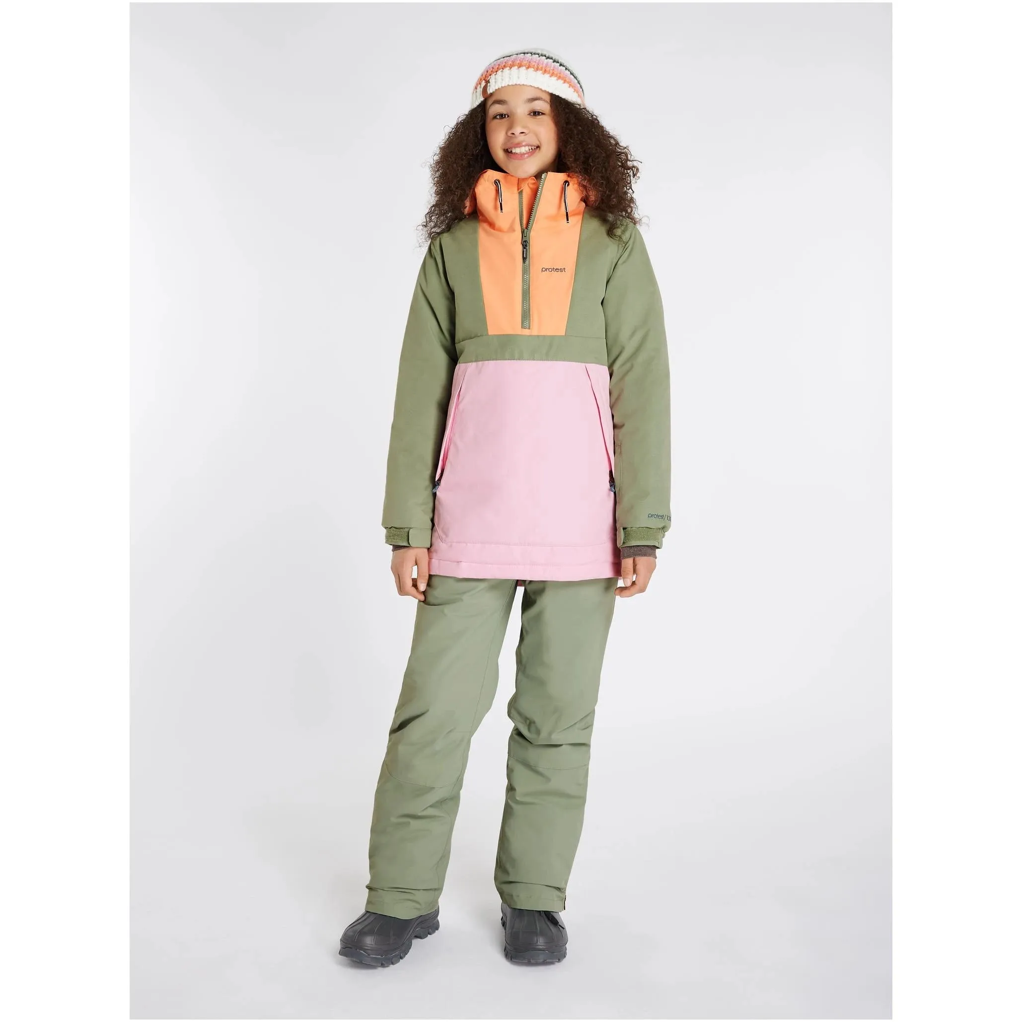 Protest Sennay Jr Anorak Juniper