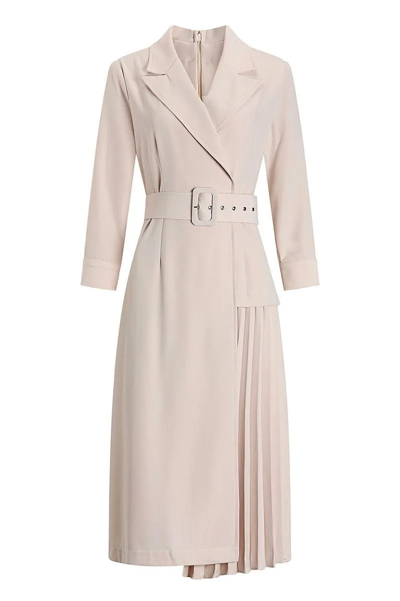 Rebecca Belted Midi Dress