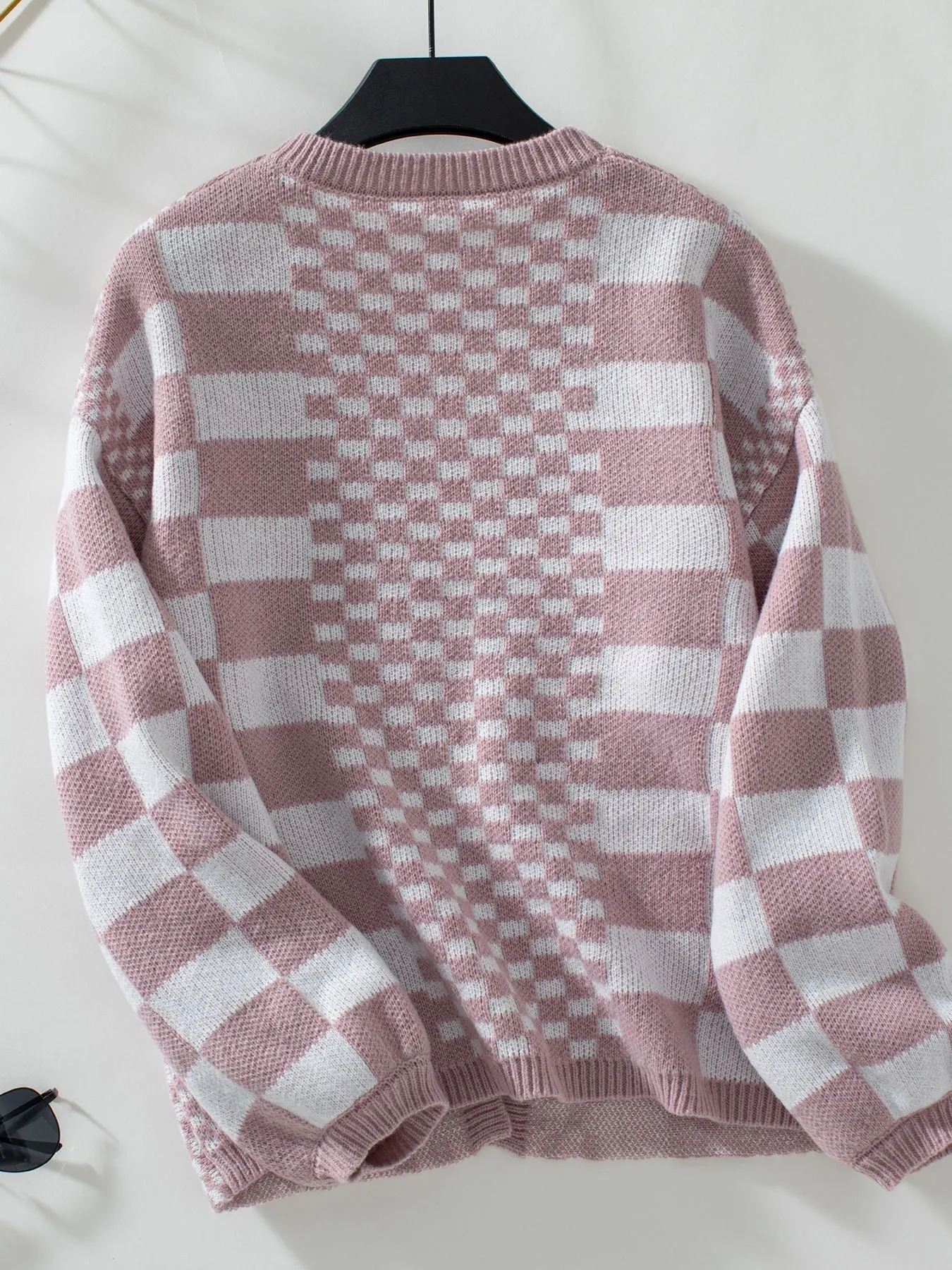 Relaxed-Fit Stylish Color-Blocked Cardigan for Women