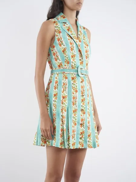 Sa11116 Wild Sea Linen Dress