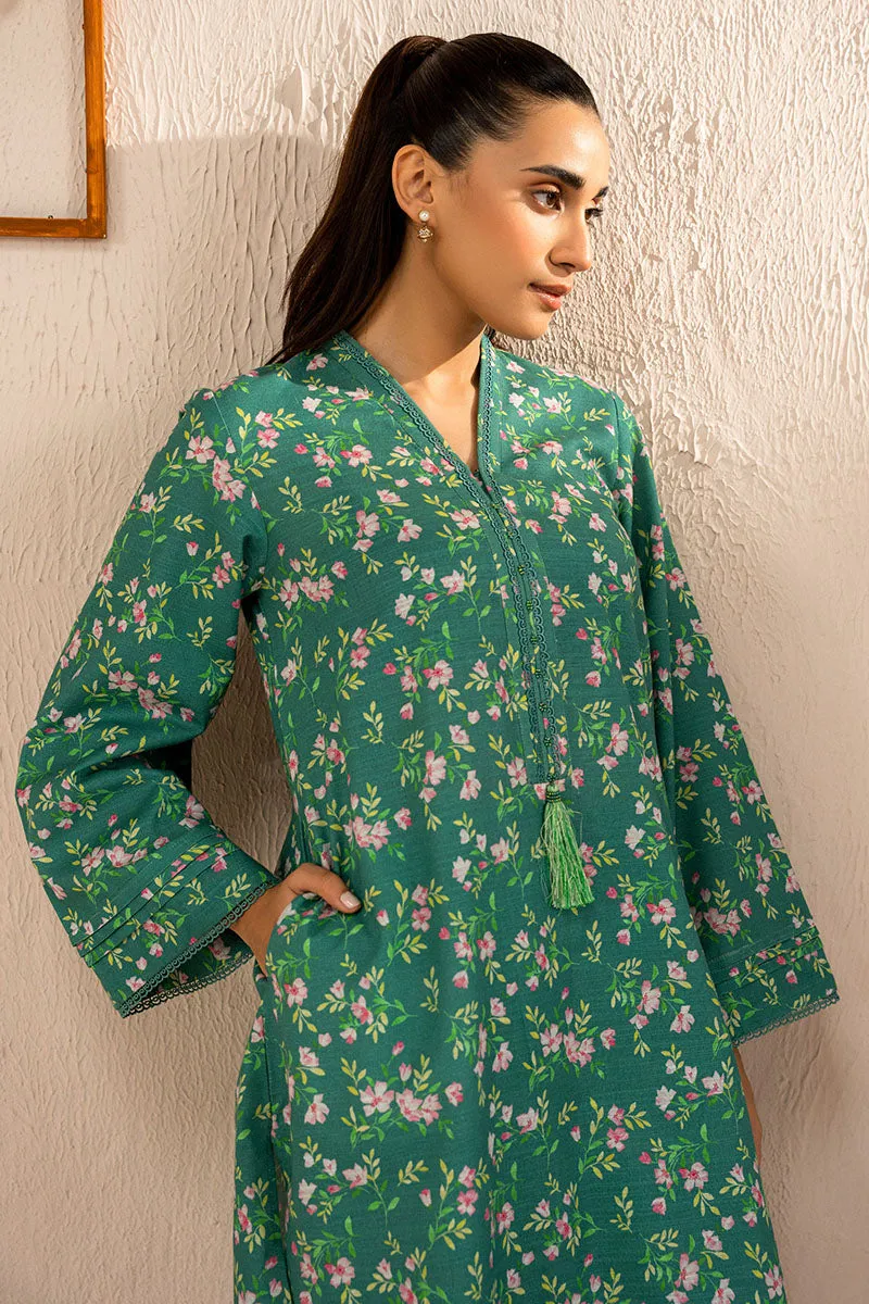 SAGE BLOOM-2 PC (SHIRT & TROUSER)