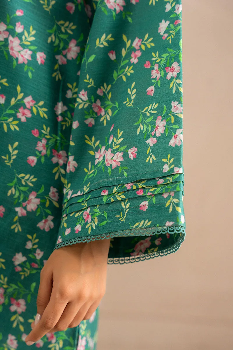 SAGE BLOOM-2 PC (SHIRT & TROUSER)