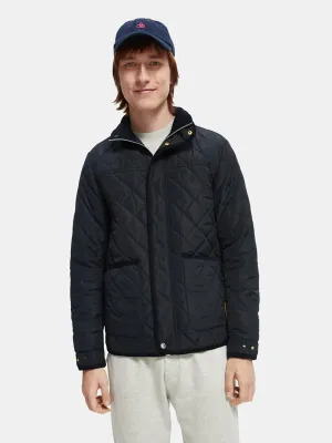 SAS CORD TRIM QUILTED JACKET