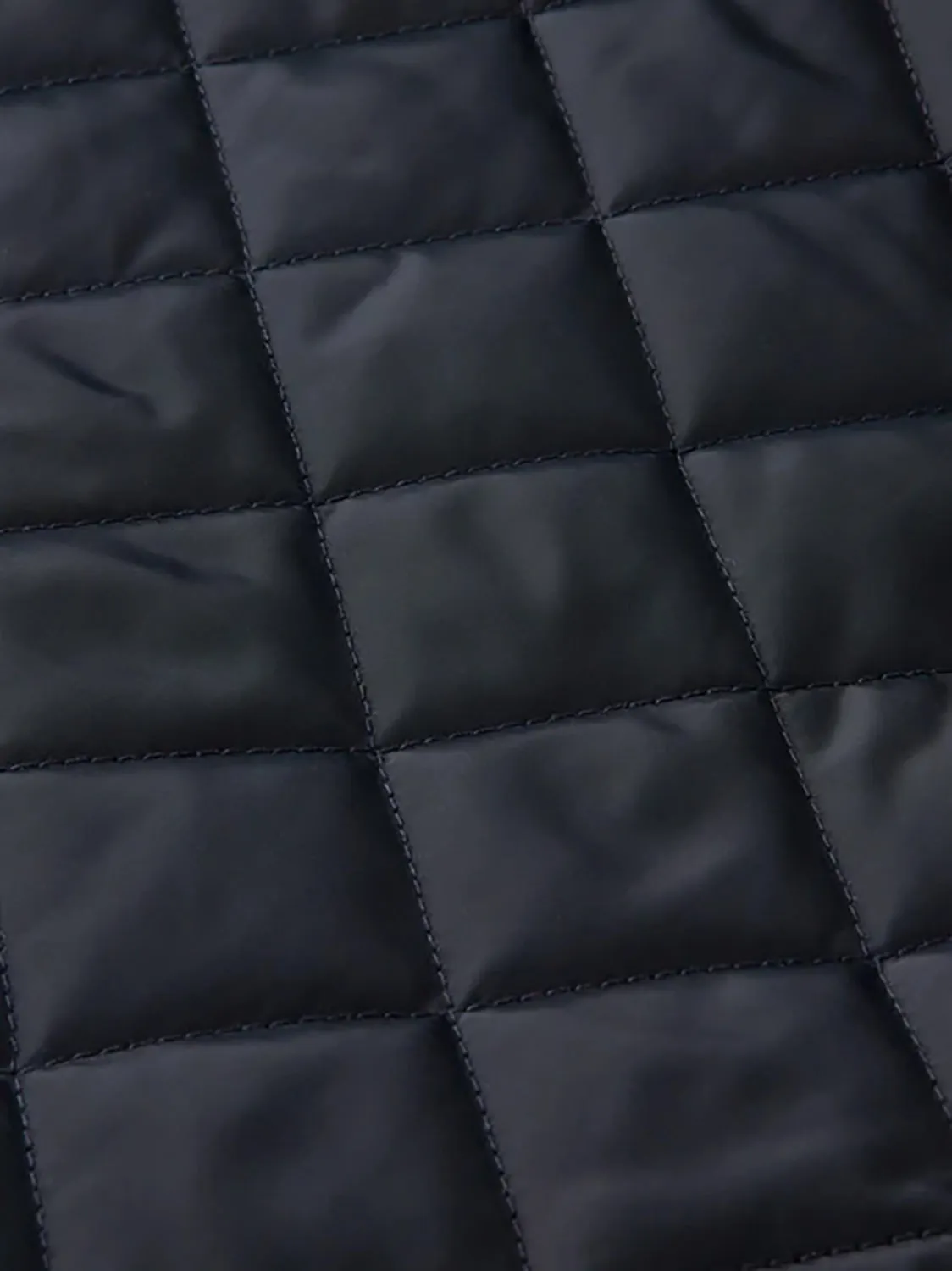 SAS CORD TRIM QUILTED JACKET