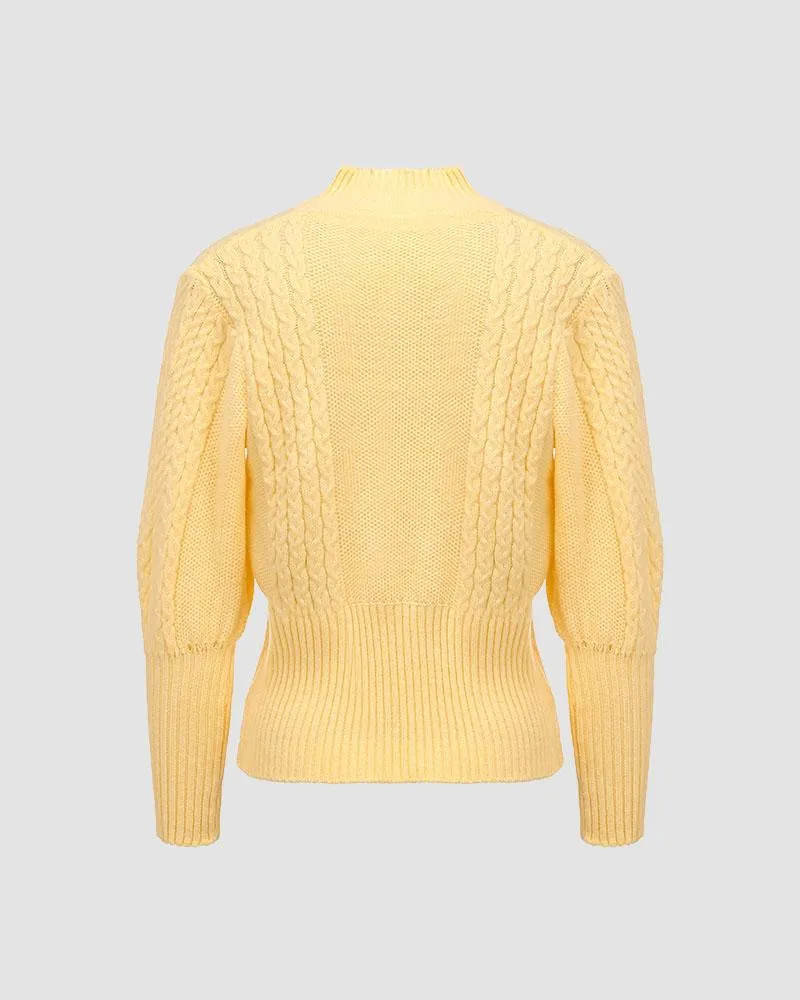 Savant Cable Knit Cardigan