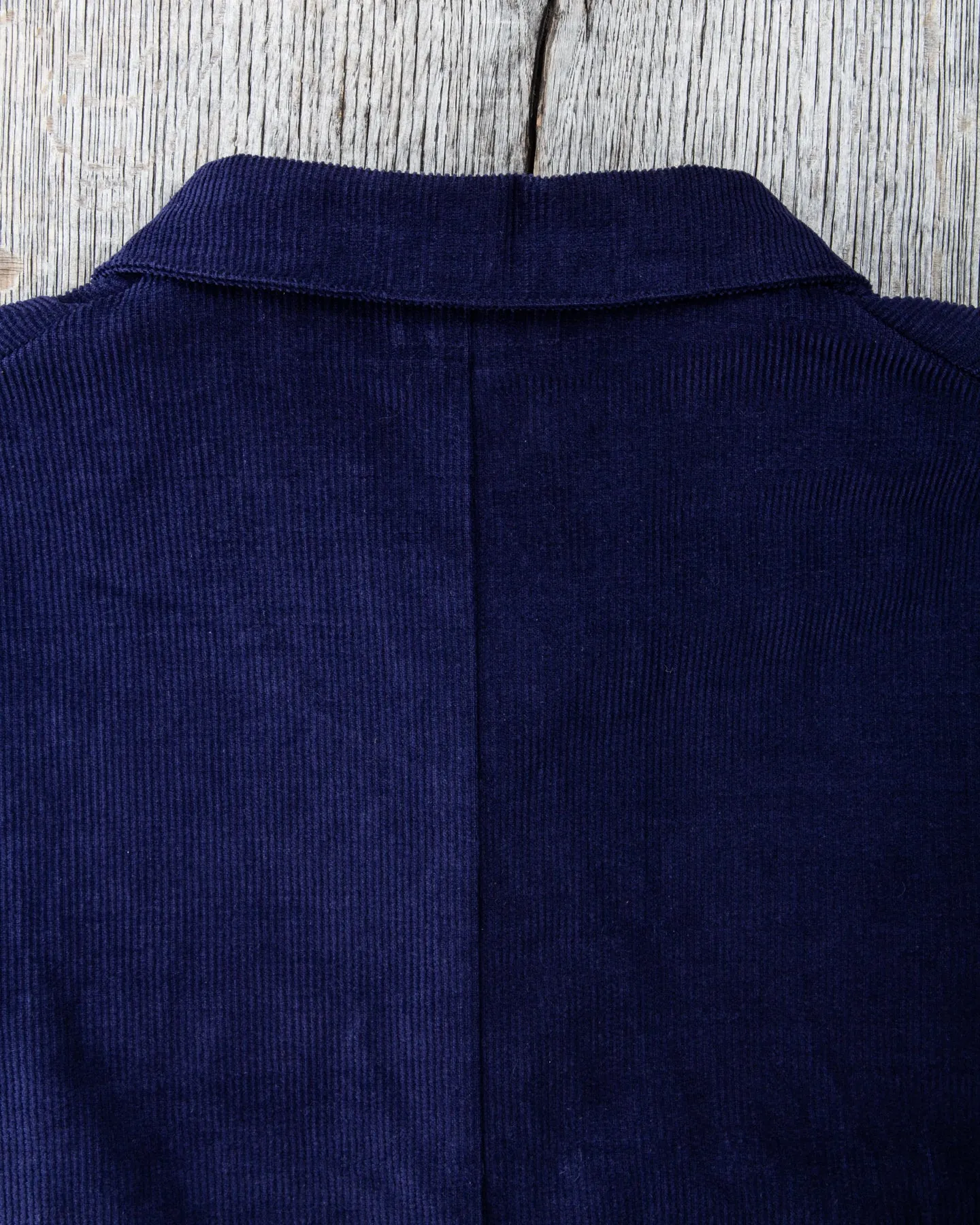 Second hand Workware Hong Kong Corduroy Unisex Jacket Navy Size S