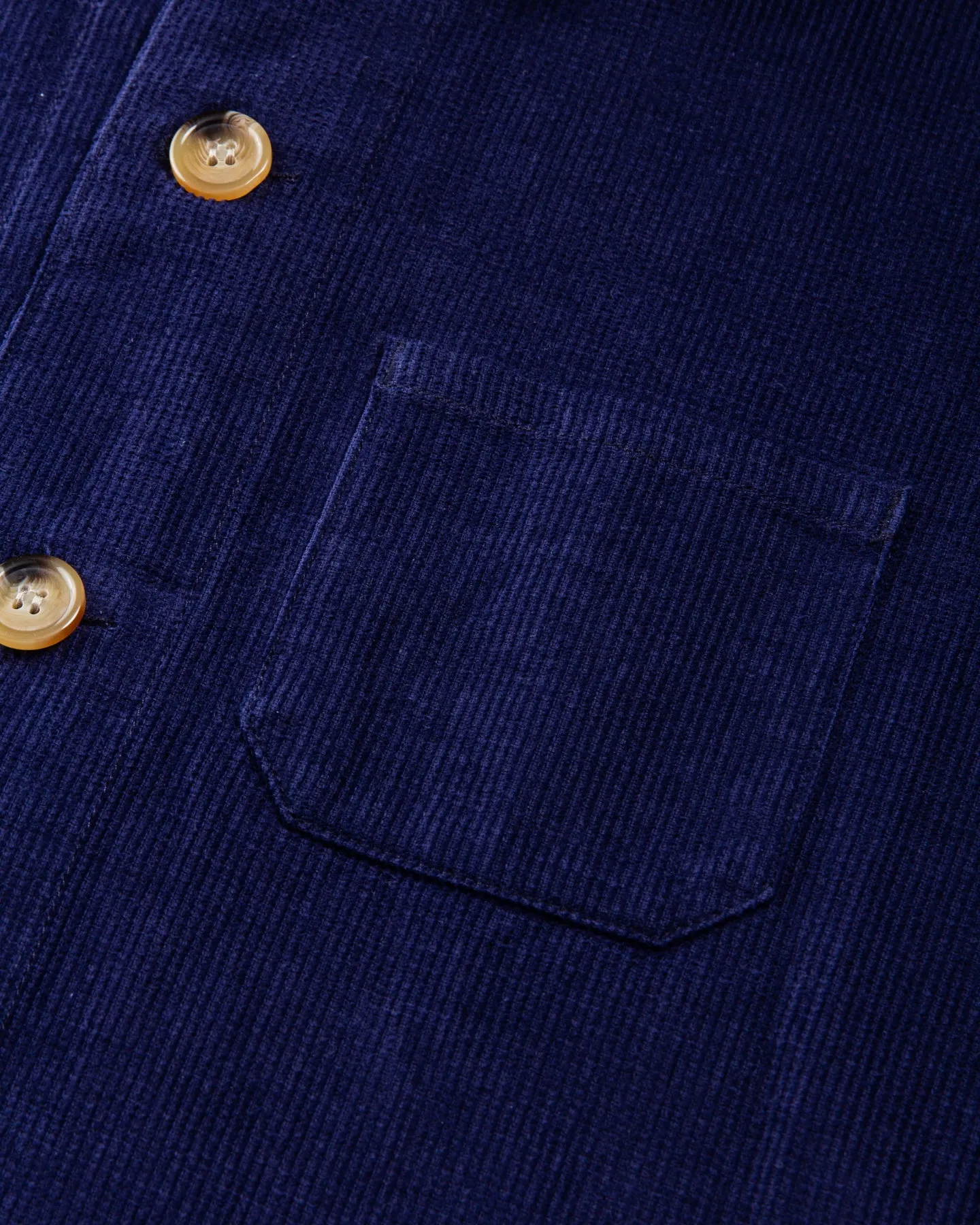 Second hand Workware Hong Kong Corduroy Unisex Jacket Navy Size S