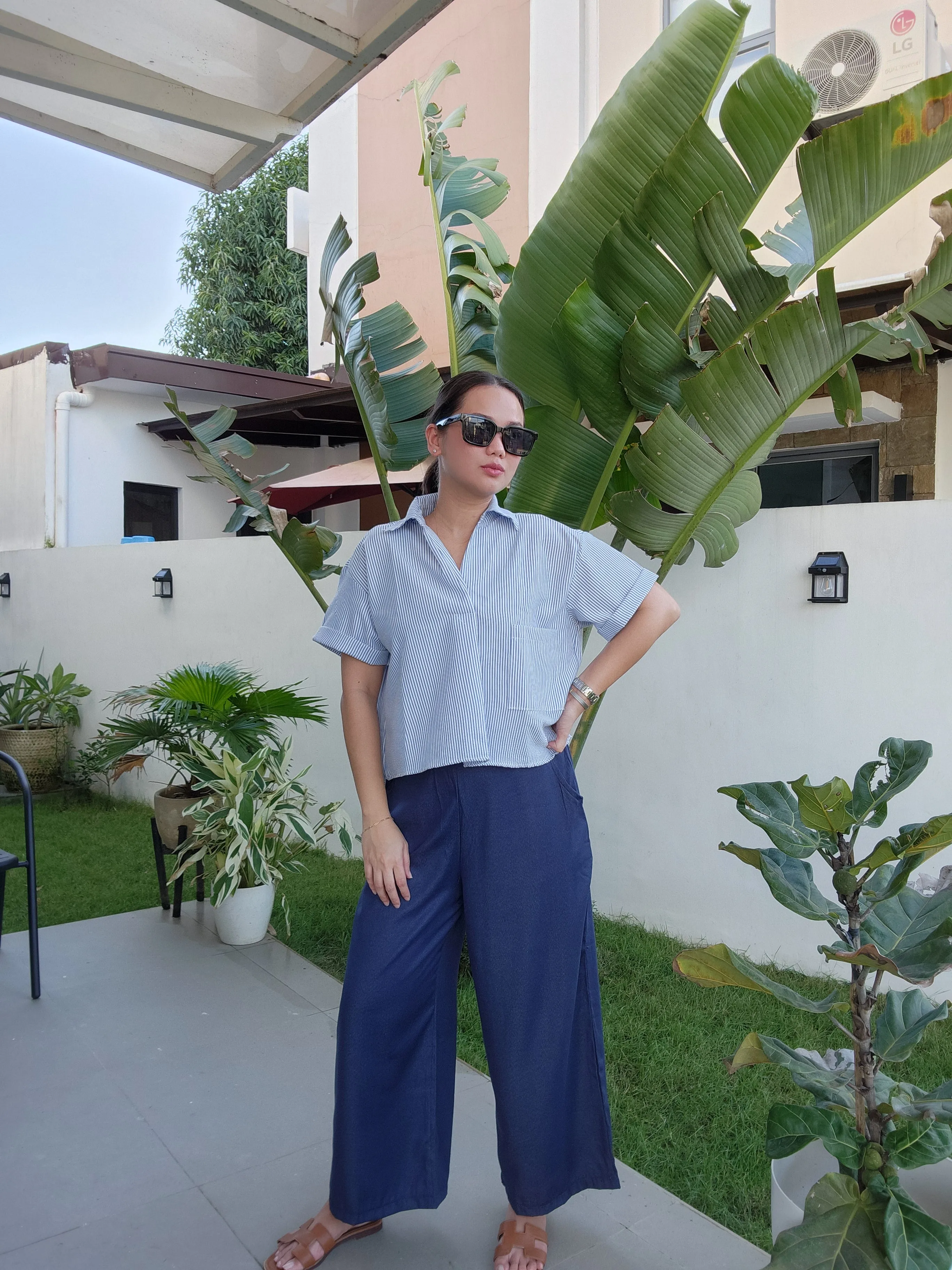 Shorts Sleeves Culottes Set