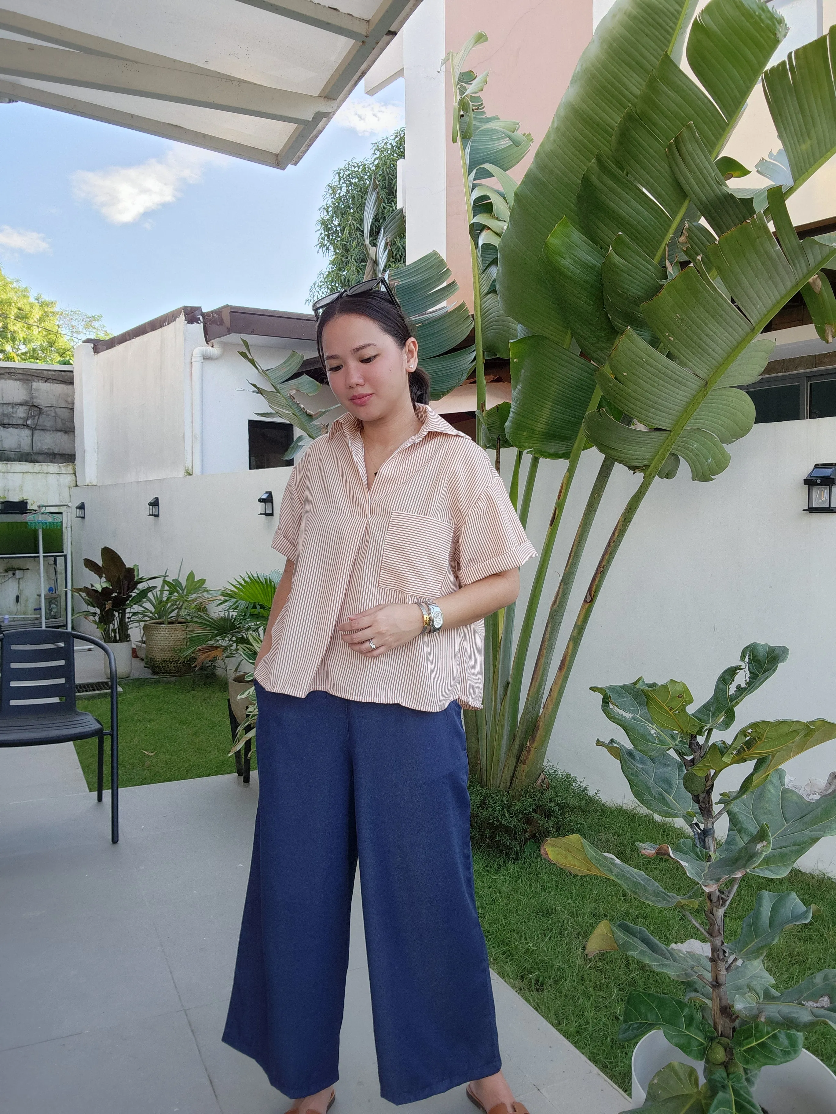 Shorts Sleeves Culottes Set