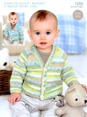 Sirdar 1255 Snuggly Baby Crofter DK Cardigans