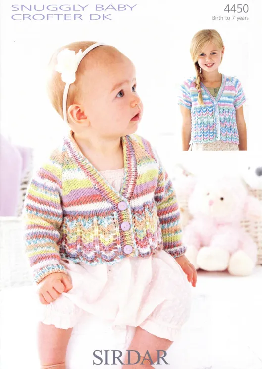 Sirdar 4450 Cardigans