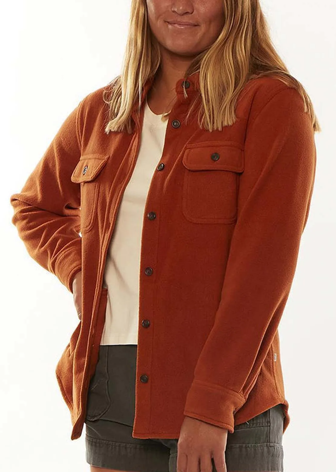 Sisstr Women's Molay E-Cozy Fleece Long Sleeve