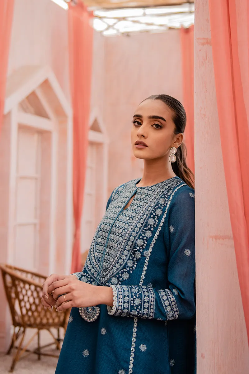 SKY HAZE EMBROIDERED SHIRT