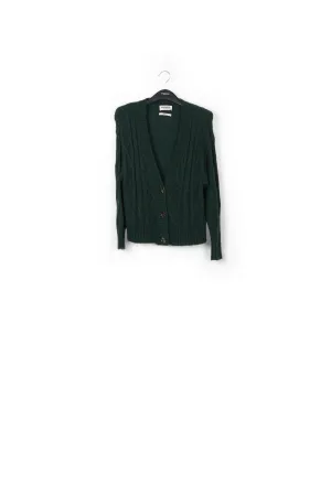 Soft cable cardigan