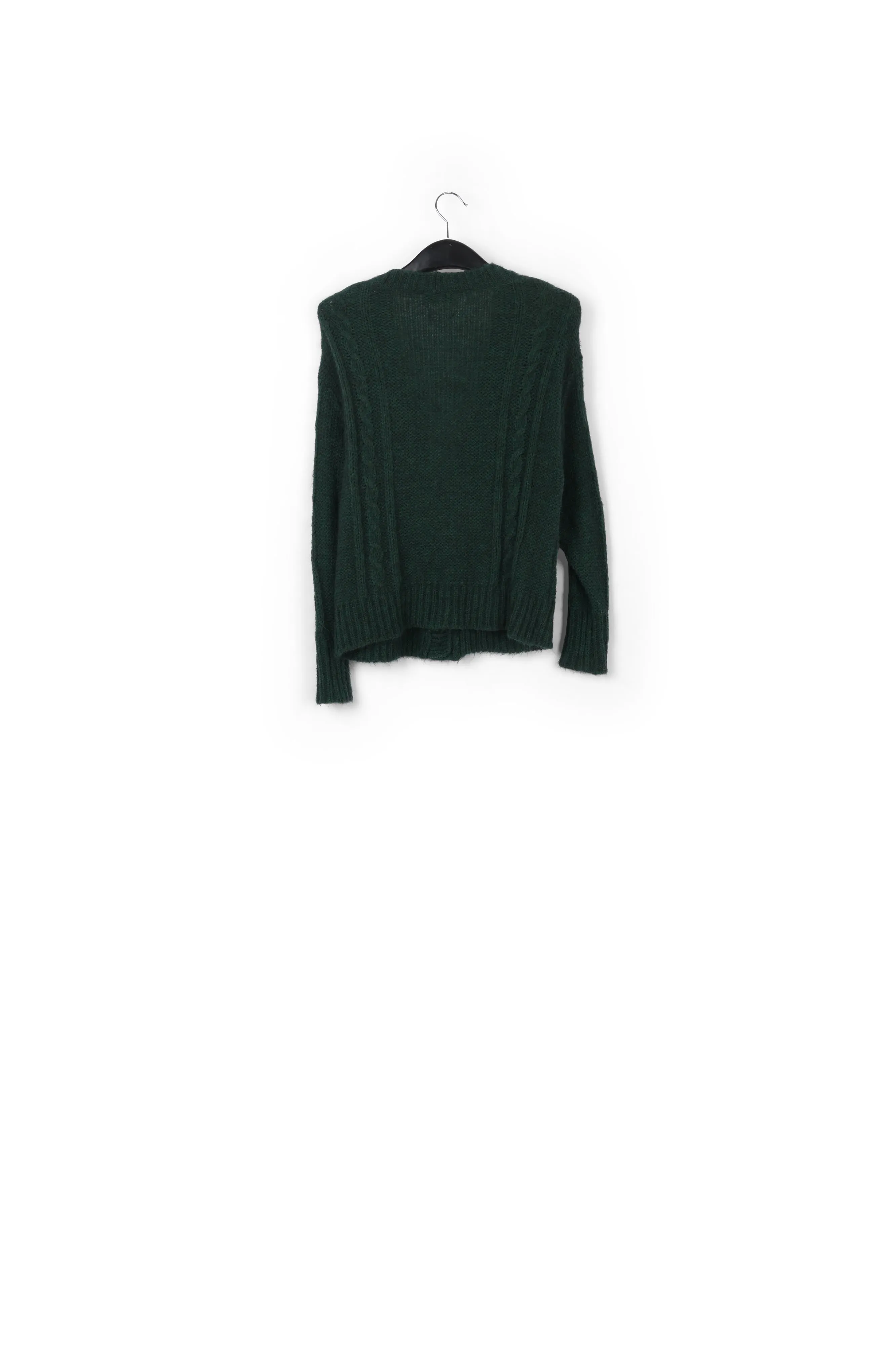 Soft cable cardigan
