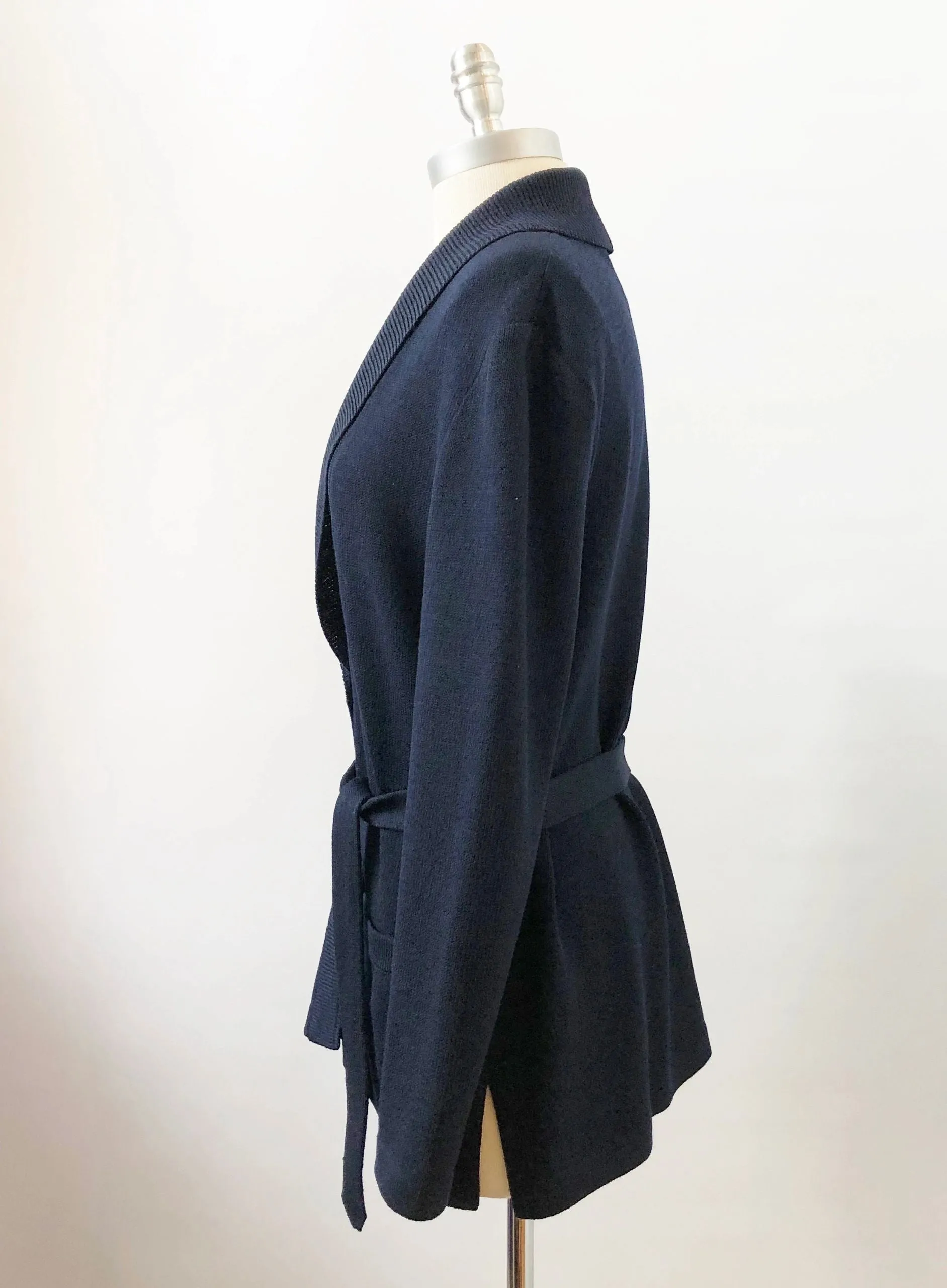 St. John Belted Cardigan Size 6