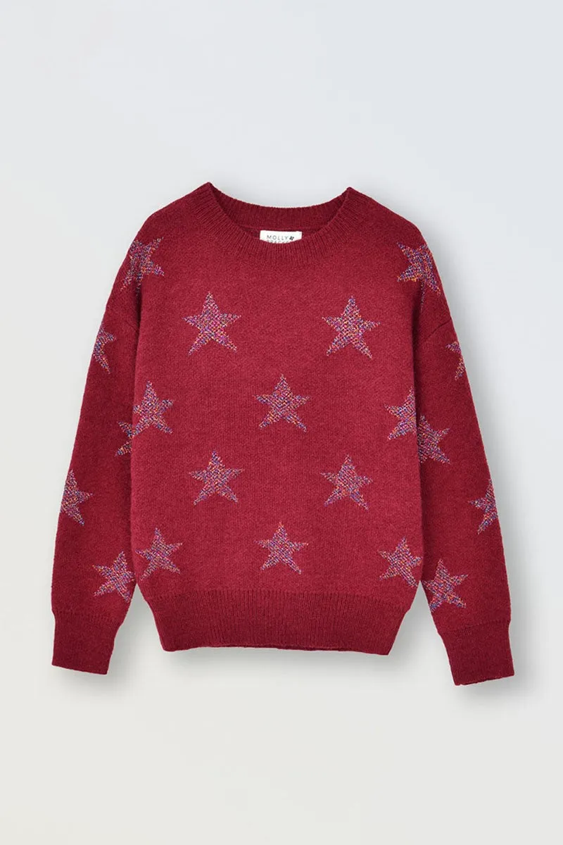 STAR PATTERN SWEATER