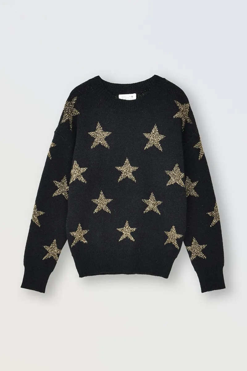 STAR PATTERN SWEATER
