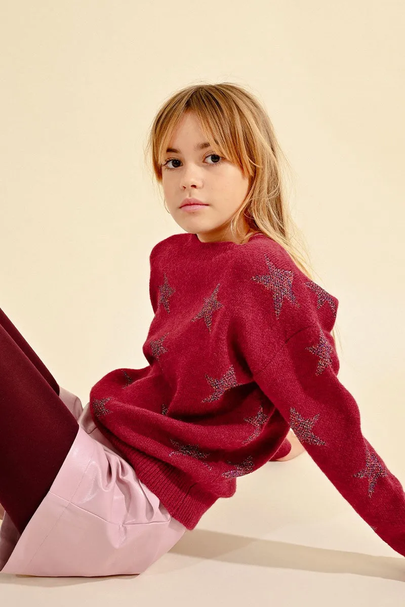 STAR PATTERN SWEATER