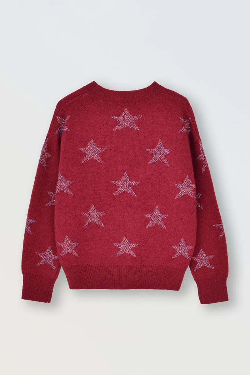 STAR PATTERN SWEATER