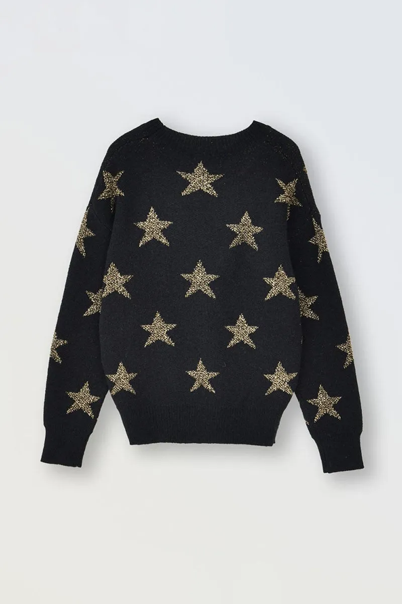 STAR PATTERN SWEATER