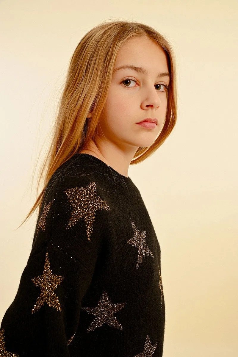 STAR PATTERN SWEATER