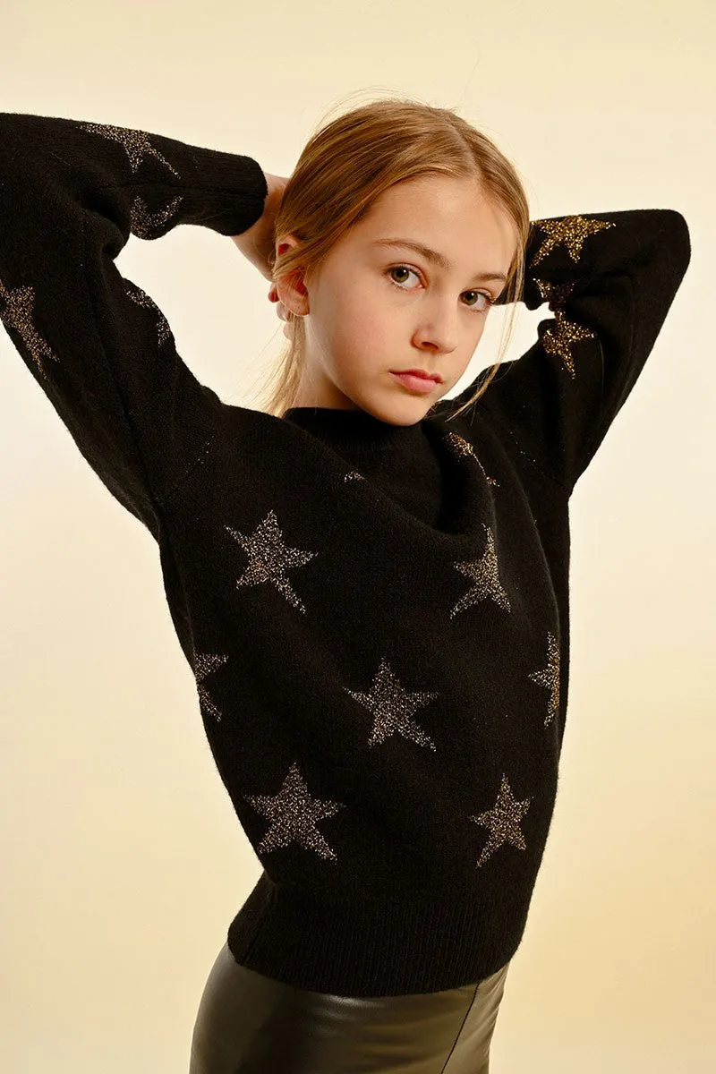 STAR PATTERN SWEATER