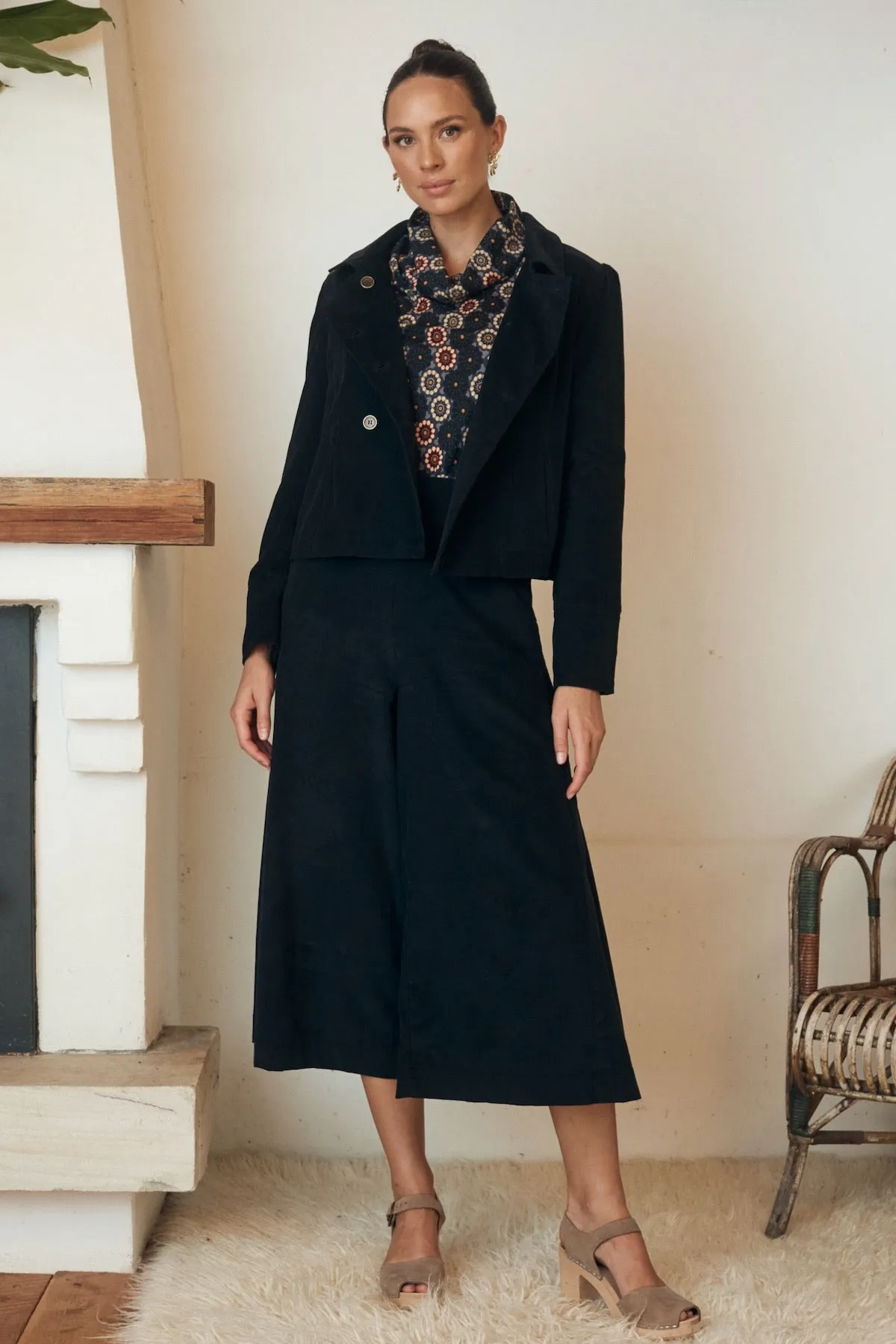 Stevie Jacket Corduroy - Midnight