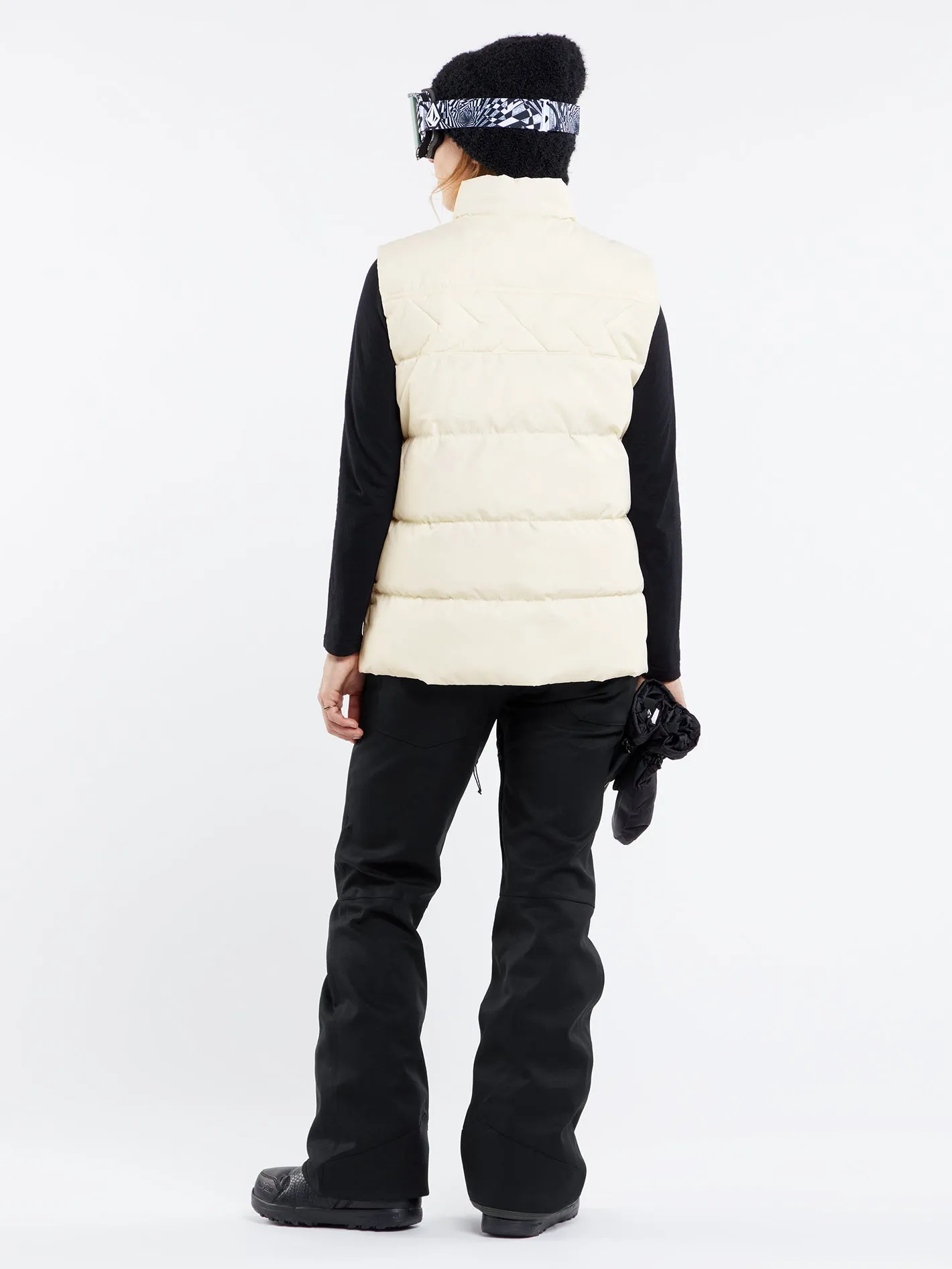 Stone Castine Puff Vest - MOONBEAM