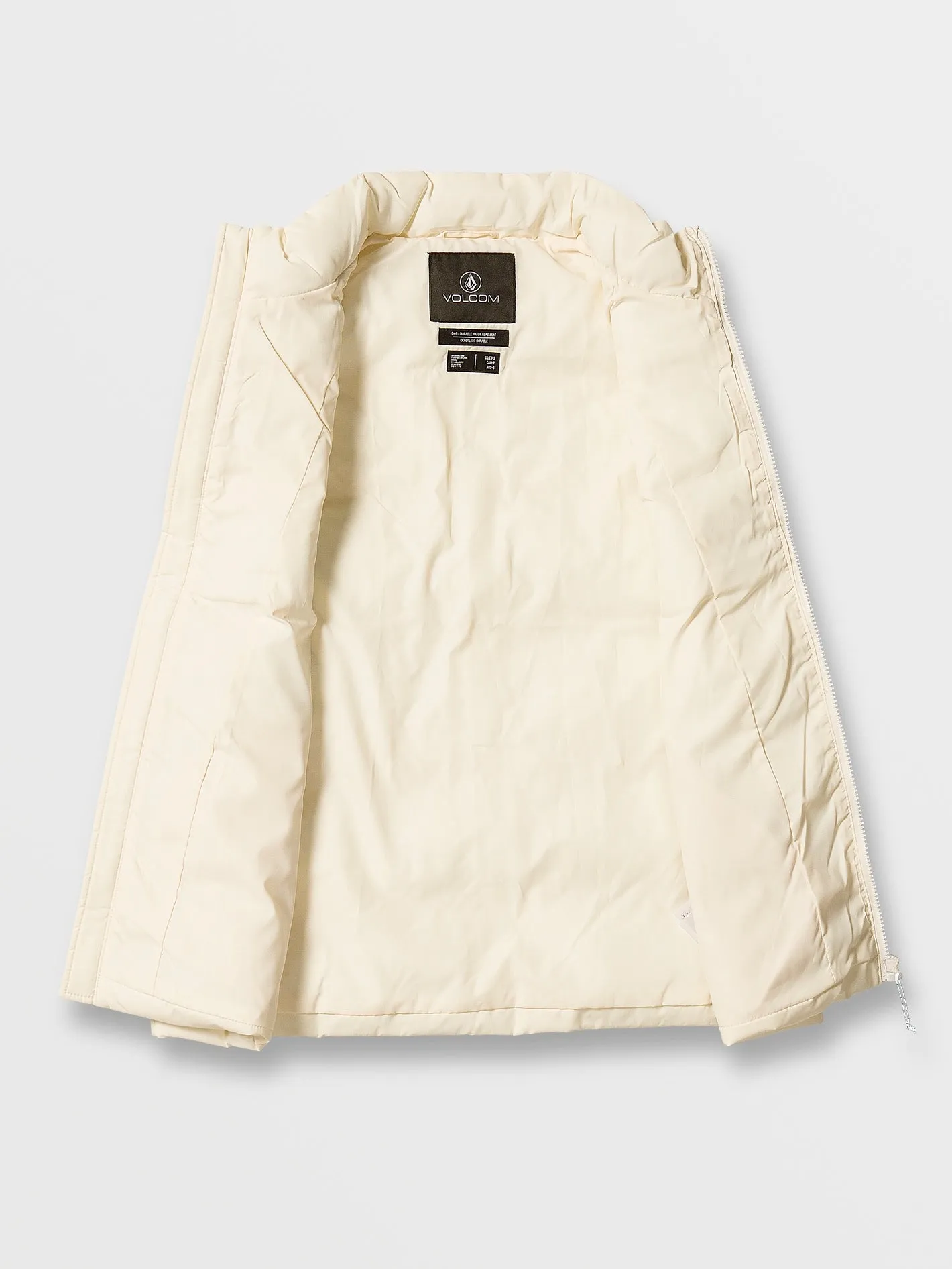 Stone Castine Puff Vest - MOONBEAM