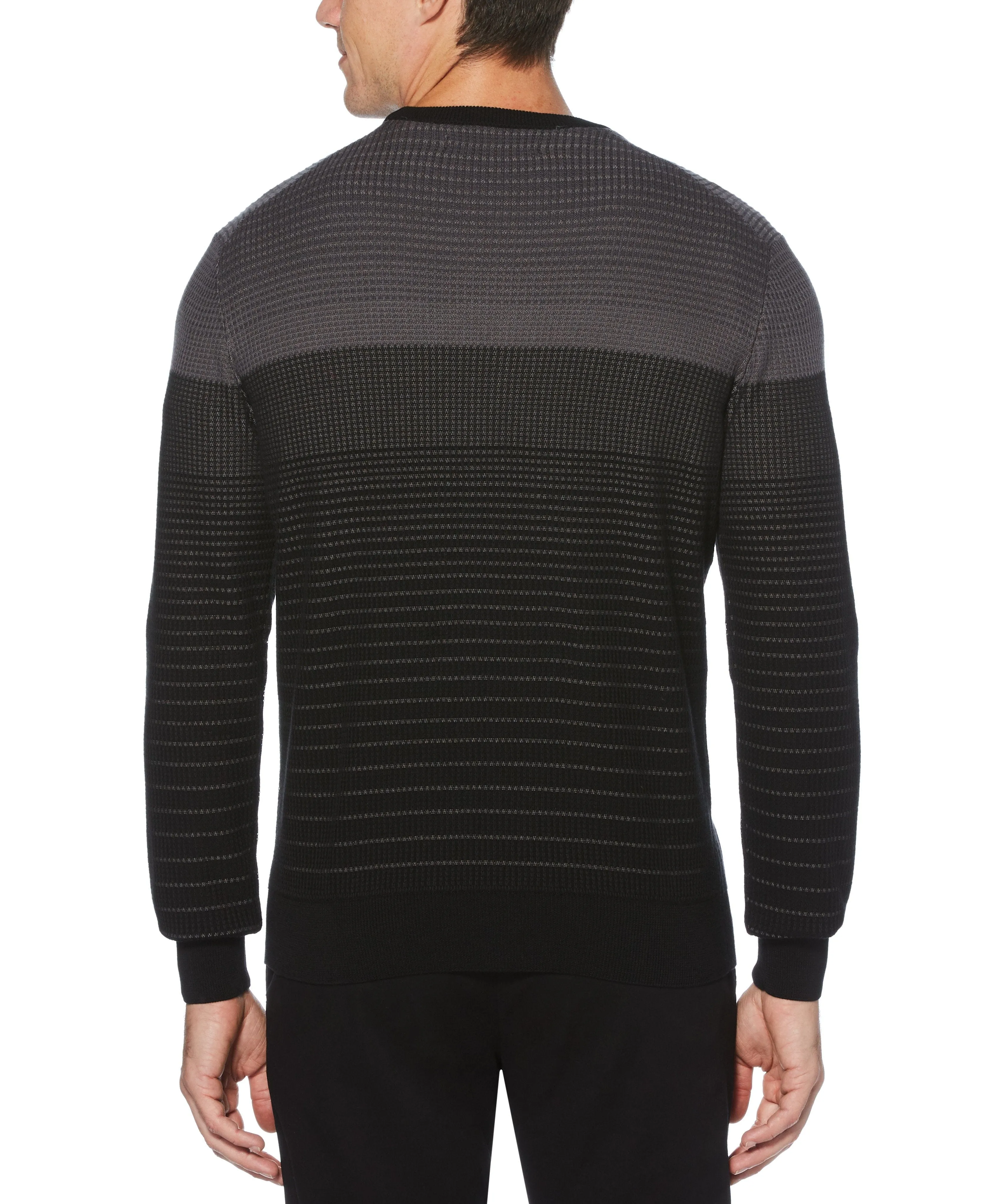 Stripe Crew Neck Sweater