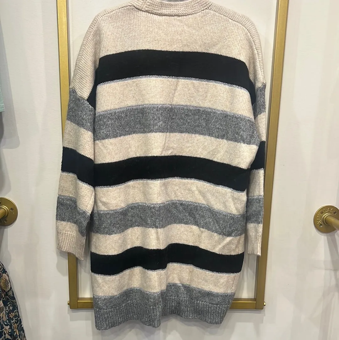 STRIPED CARDIGAN