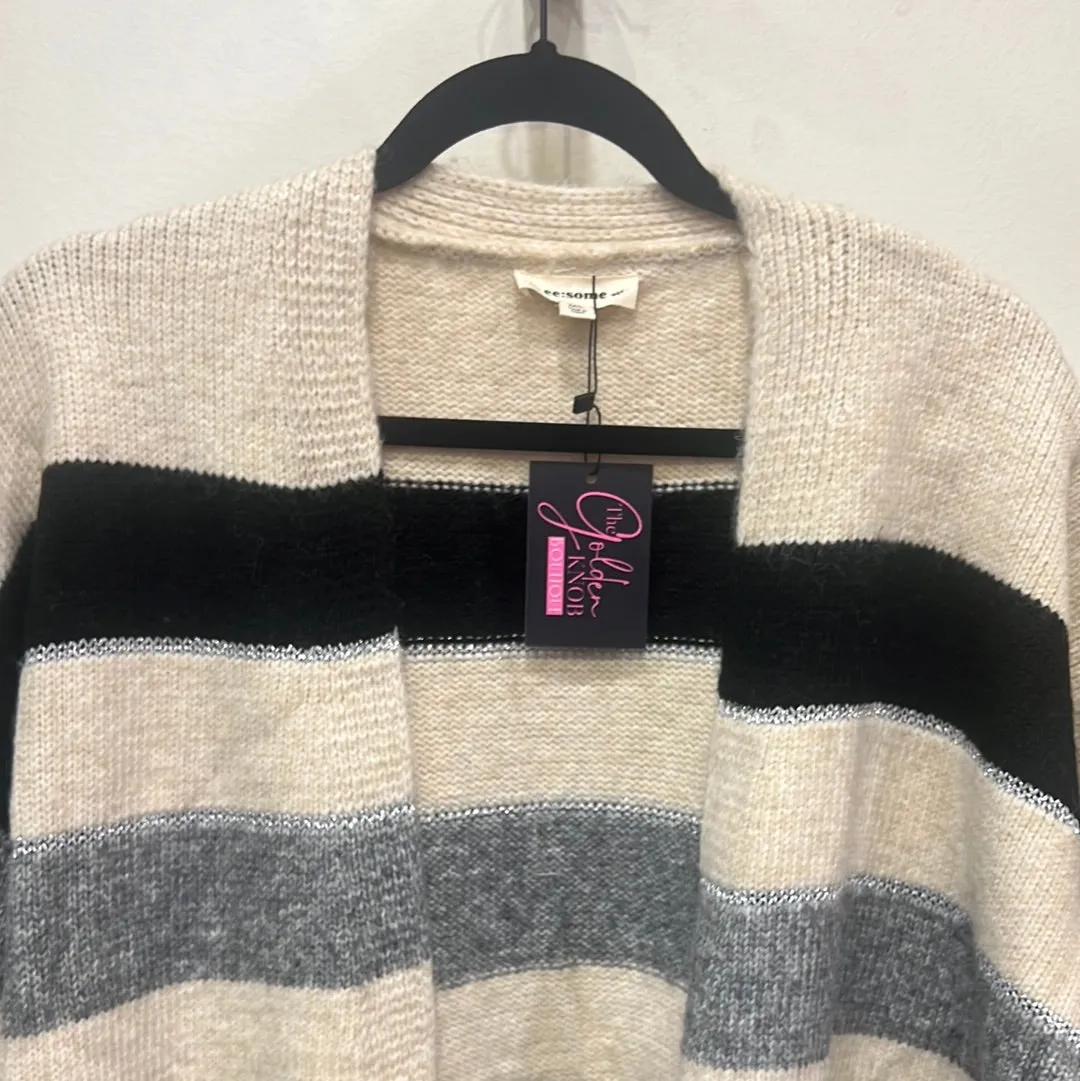STRIPED CARDIGAN