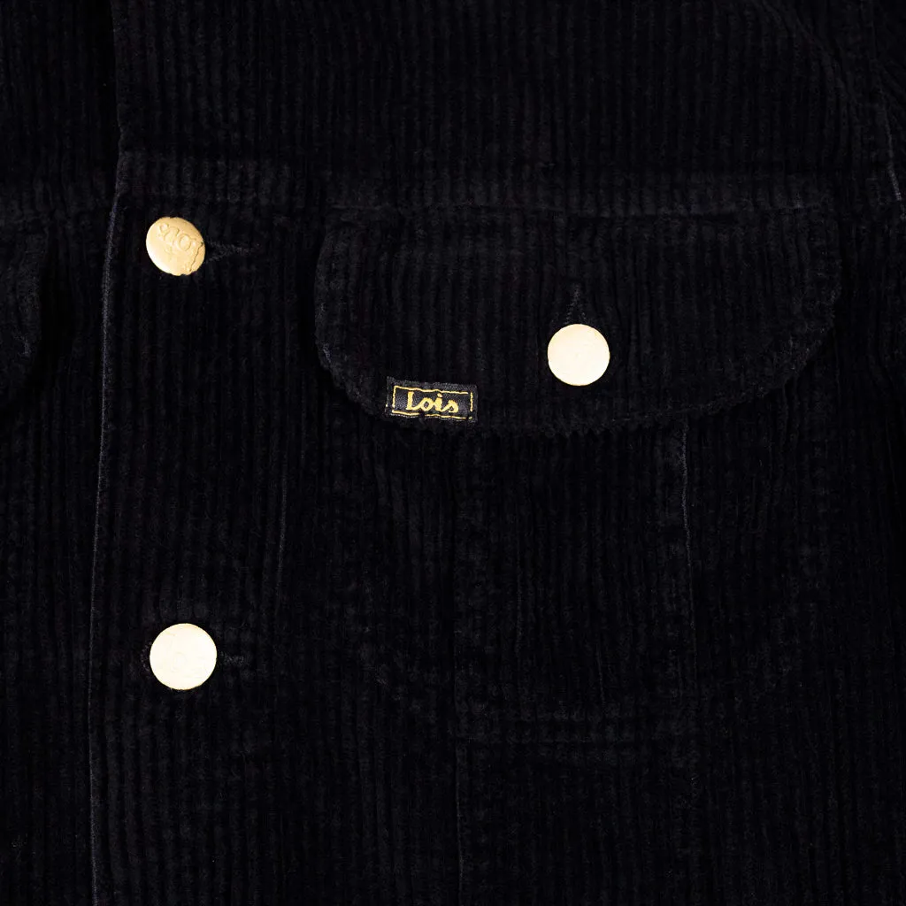 Tejana Trucker Jacket Jumbo - Black