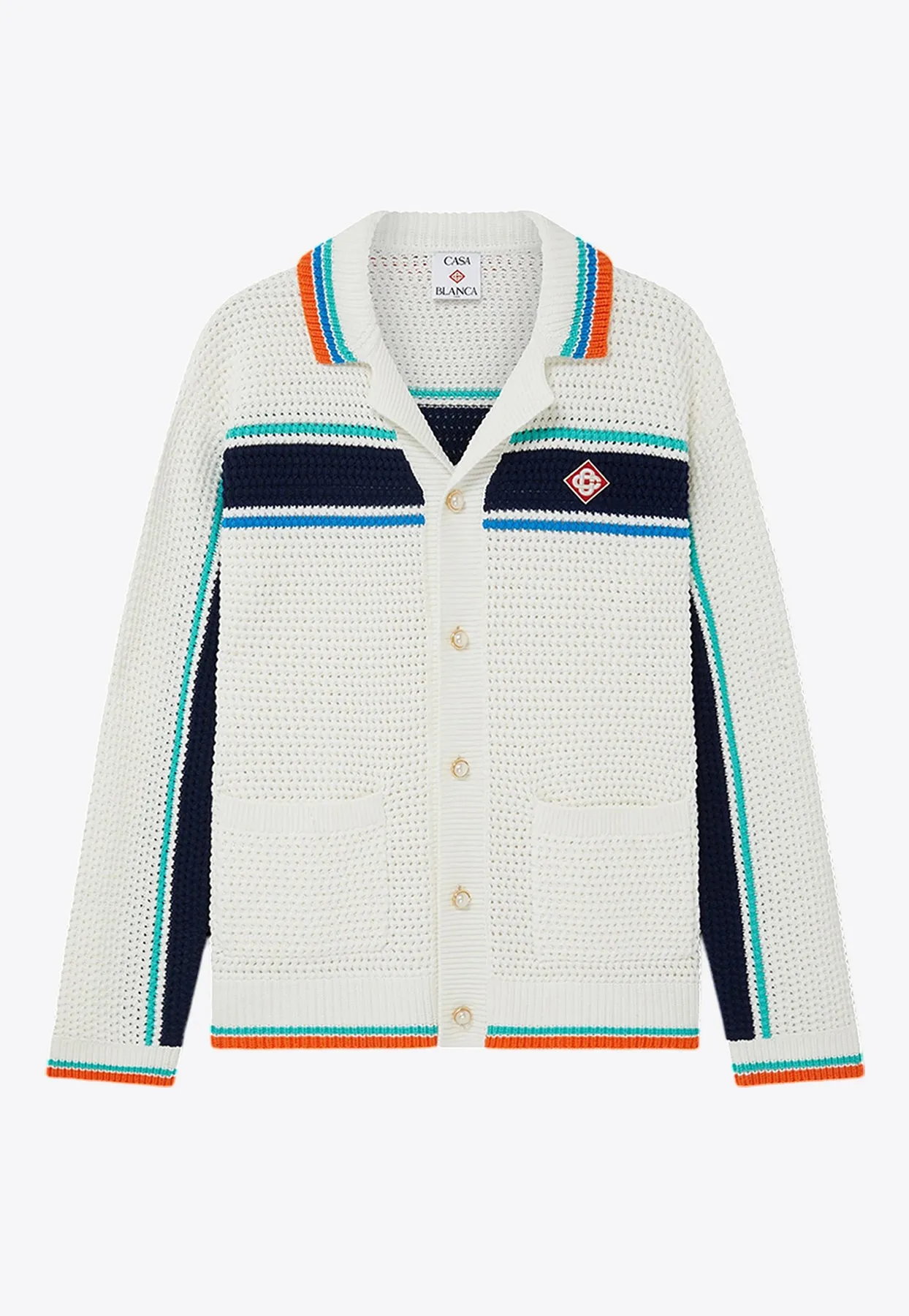 Tennis Crochet Knit Sweater