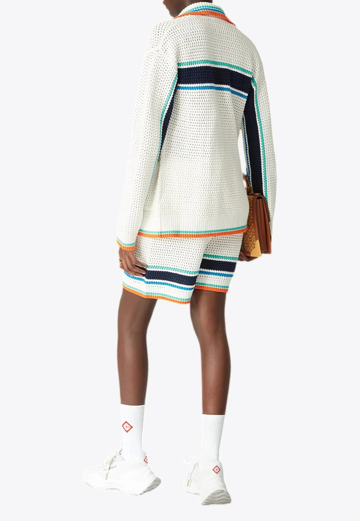 Tennis Crochet Knit Sweater