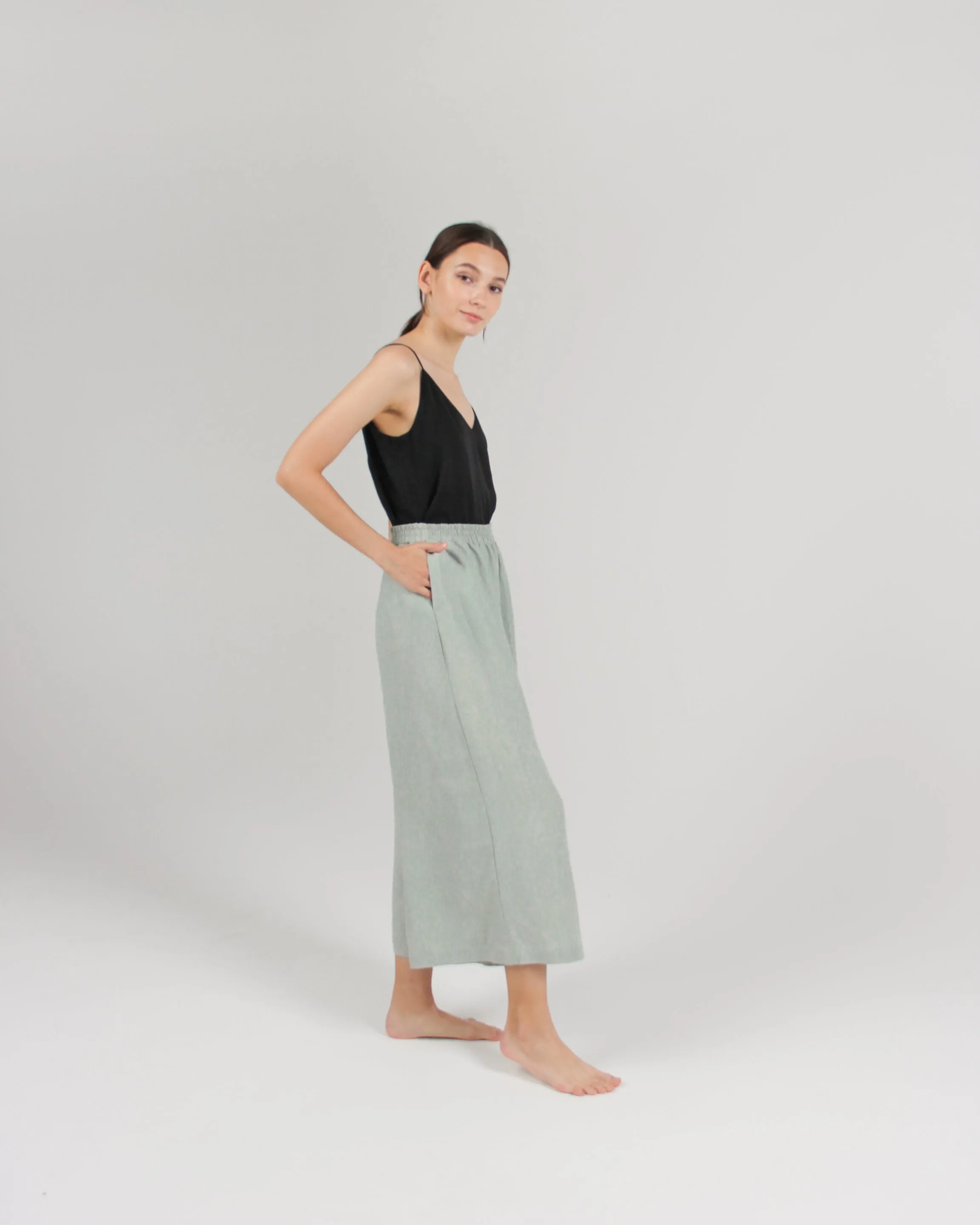 The Culotte in Celadon