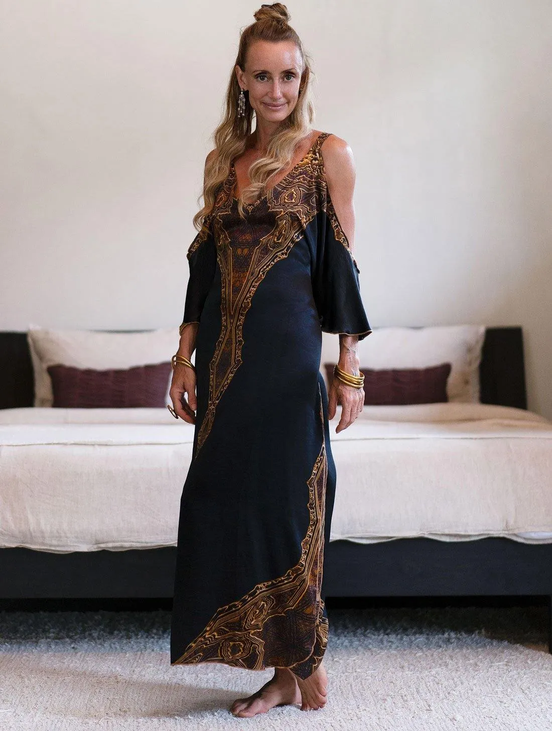 The Warrior Open Sleeve Dress