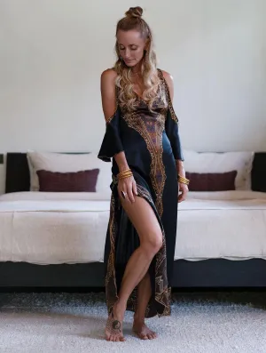 The Warrior Open Sleeve Dress