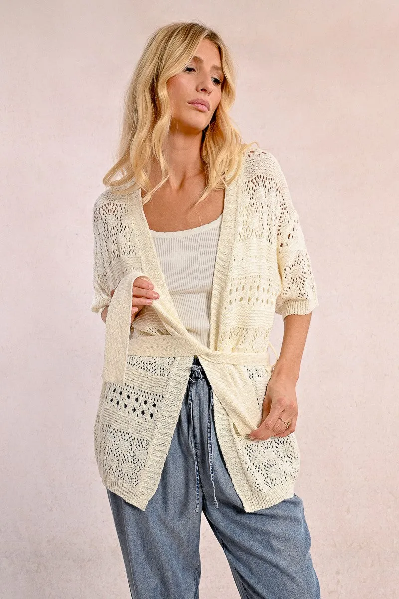 TIEABLE KNIT VEST
