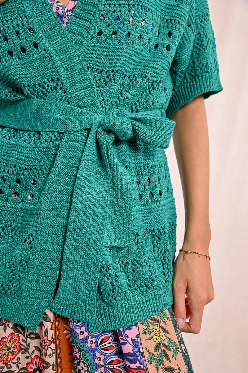 TIEABLE KNIT VEST
