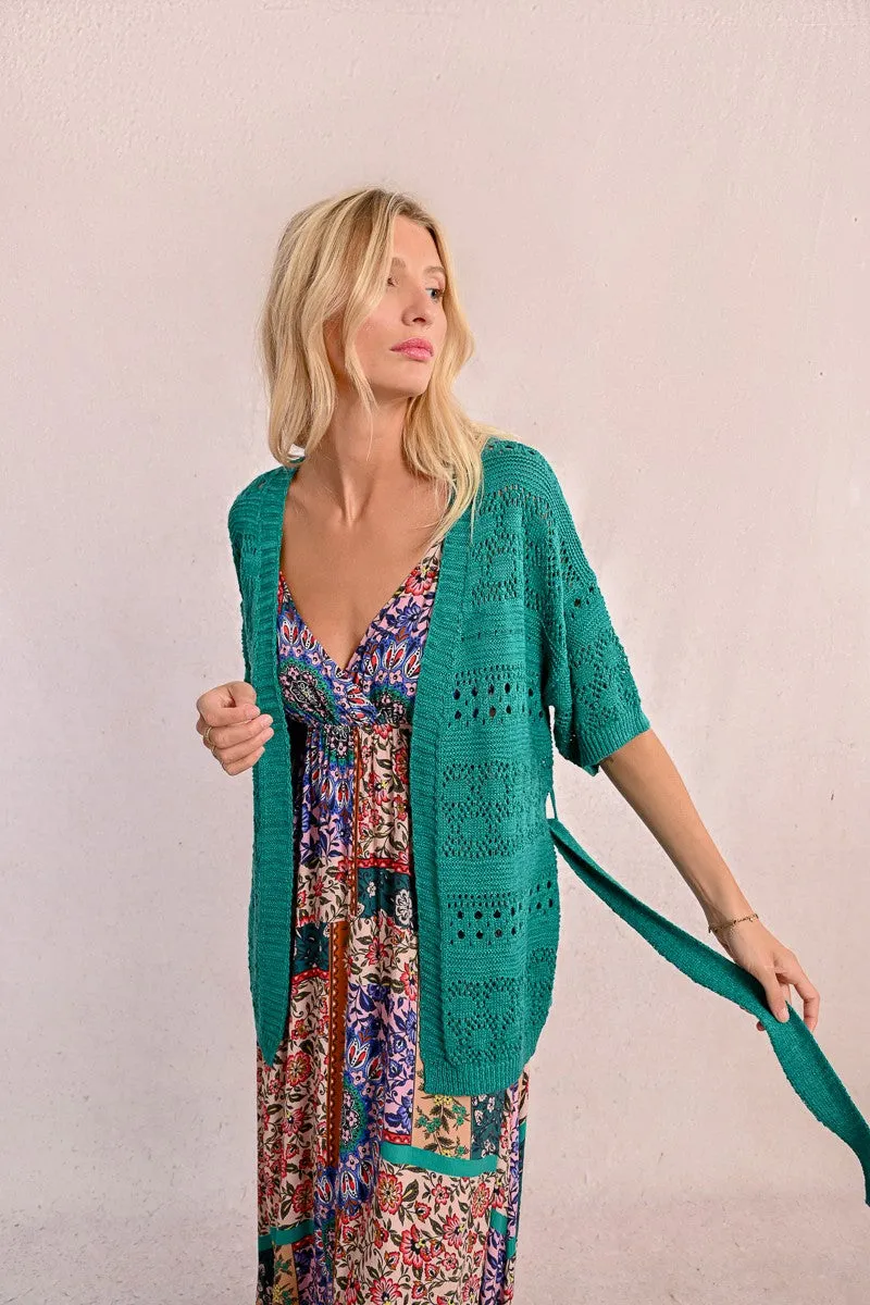 TIEABLE KNIT VEST